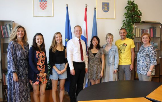 Gradonačelnik i zamjenice gradonačelnika održali prijem za američke studentice