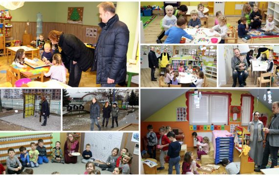 Gradonačelnik M. Jakšić i zamjenica M. Samoborec obišli gradske dječje vrtiće