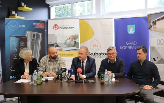 Potpisani ugovori između Grada Koprivnice i tvrtki Hangar 18 d.o.o. i Labor d.o.o. za opremanje Inkubatora kreativnih industrija vrijednih preko milijun kuna