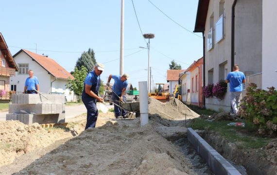 750 tisuća kuna vrijedni radovi u punom jeku u Ulici kneza Domagoja