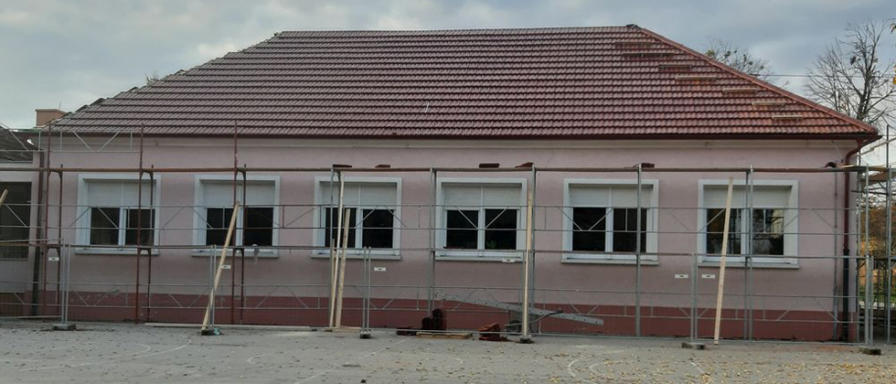 Završna faza sanacije krovišta Područne škole Vinica