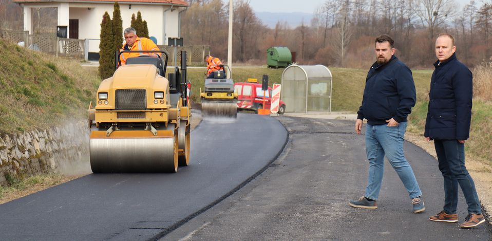 Rekonstrukcija prometnice u Bakovčici