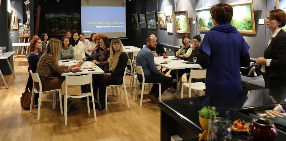 Održana radionica „Grad kao organizam – Kreativno mapiranje identiteta“ u sklopu projekta Kreativni gradovi Hrvatske