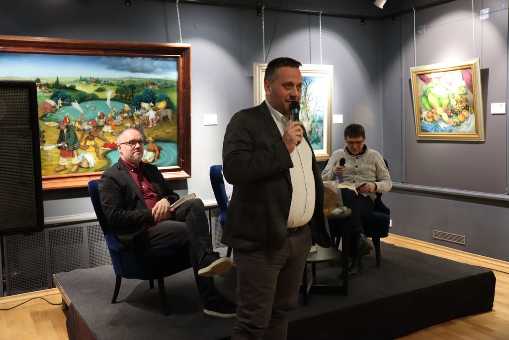 Marko Gregur predstavio roman Dolinar