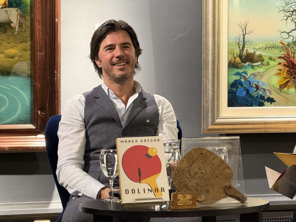 Marko Gregur predstavio roman Dolinar