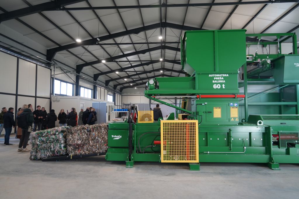 Završena realizacija projekta postrojenja za sortiranje otpada u Herešinu