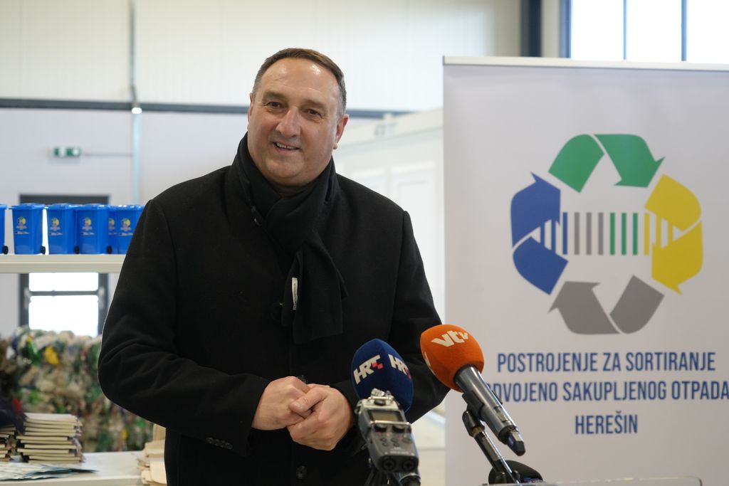 Završena realizacija projekta postrojenja za sortiranje otpada u Herešinu