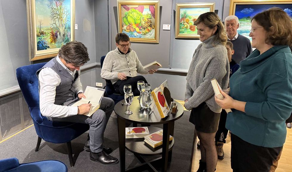 Marko Gregur predstavio roman Dolinar