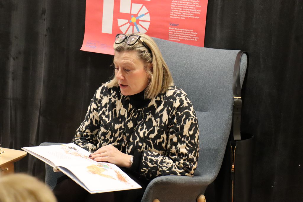 Zamjenica gradonačelnika Ksenija Ostriž sudjelovala u Nacionalnom čitalačkom izazovu