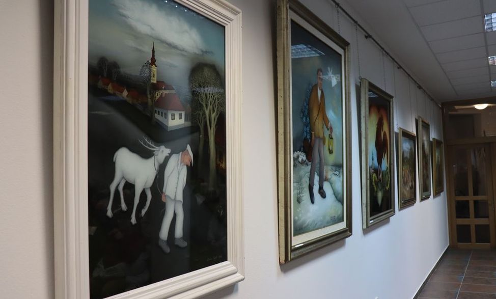 Otvorena samostalna izložba slika Zvonka Sigetića u Galeriji Stepinac