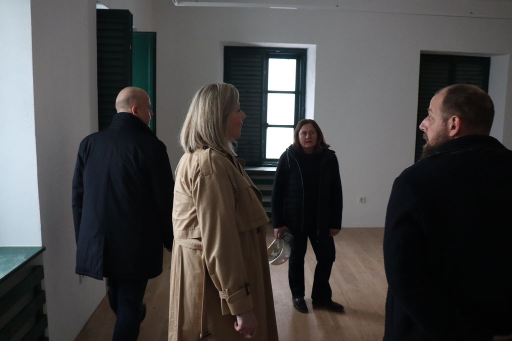 Gradonačelnik Jakšić i zamjenica Ostriž obišli radove na energetskoj obnovi Muzeja Grada Koprivnice