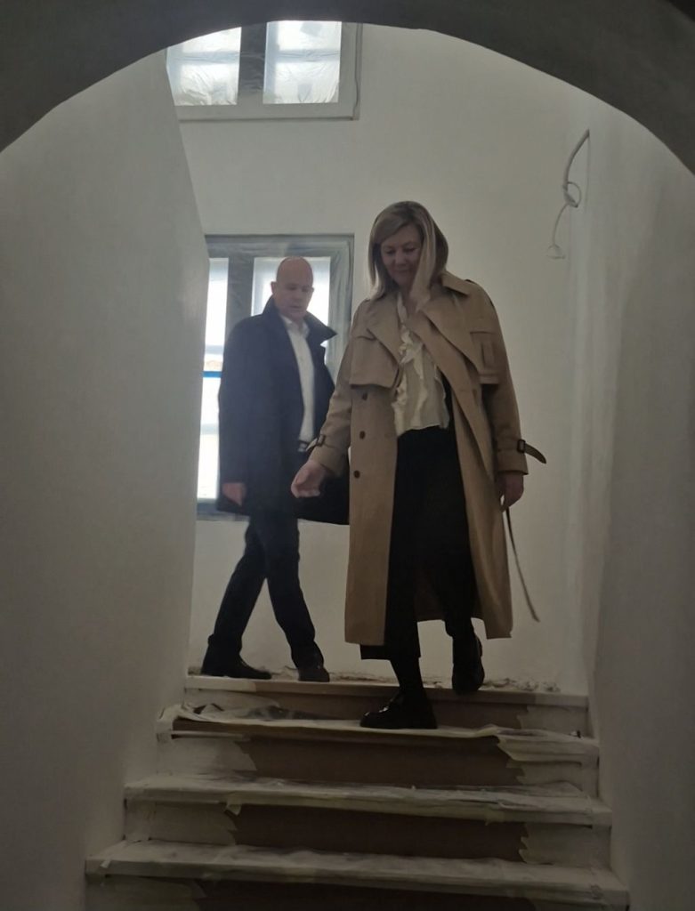 Gradonačelnik Jakšić i zamjenica Ostriž obišli radove na energetskoj obnovi Muzeja Grada Koprivnice