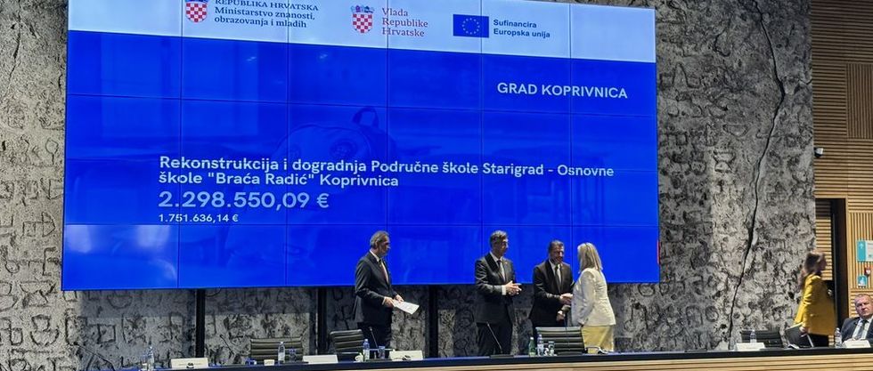 Odobreno sufinanciranje dogradnje Područne škole Starigrad