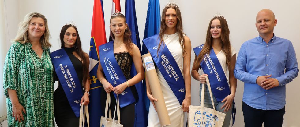 Grad Koprivnica ugostio pobjednice izbora Miss sporta Hrvatske 2026.